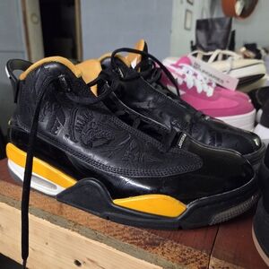 Black and Yellow Men's Sneakers